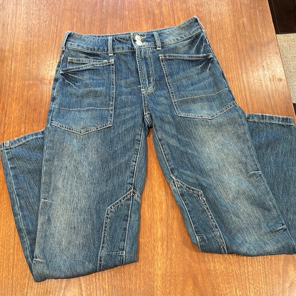 Worn twice! Pilcro relaxed jeans from Anthropologie.